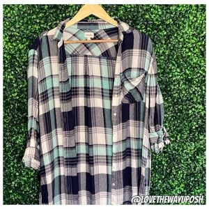 (FINAL💲) Blue Sneak Peek Flannel